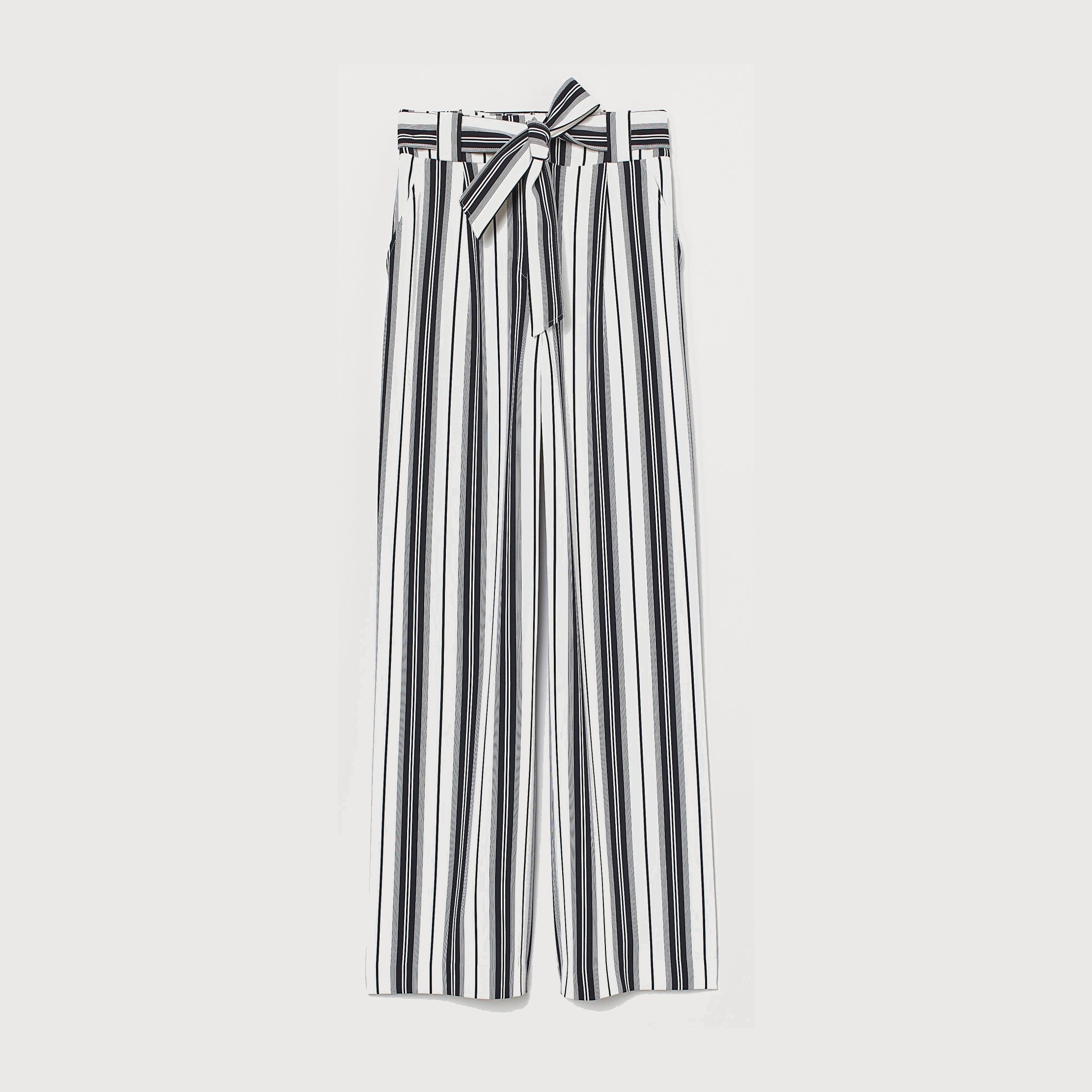 

Брюки H&M 2811-7632840  Белые с черным, Брюки H&M 2811-7632840 40 Белые с черным