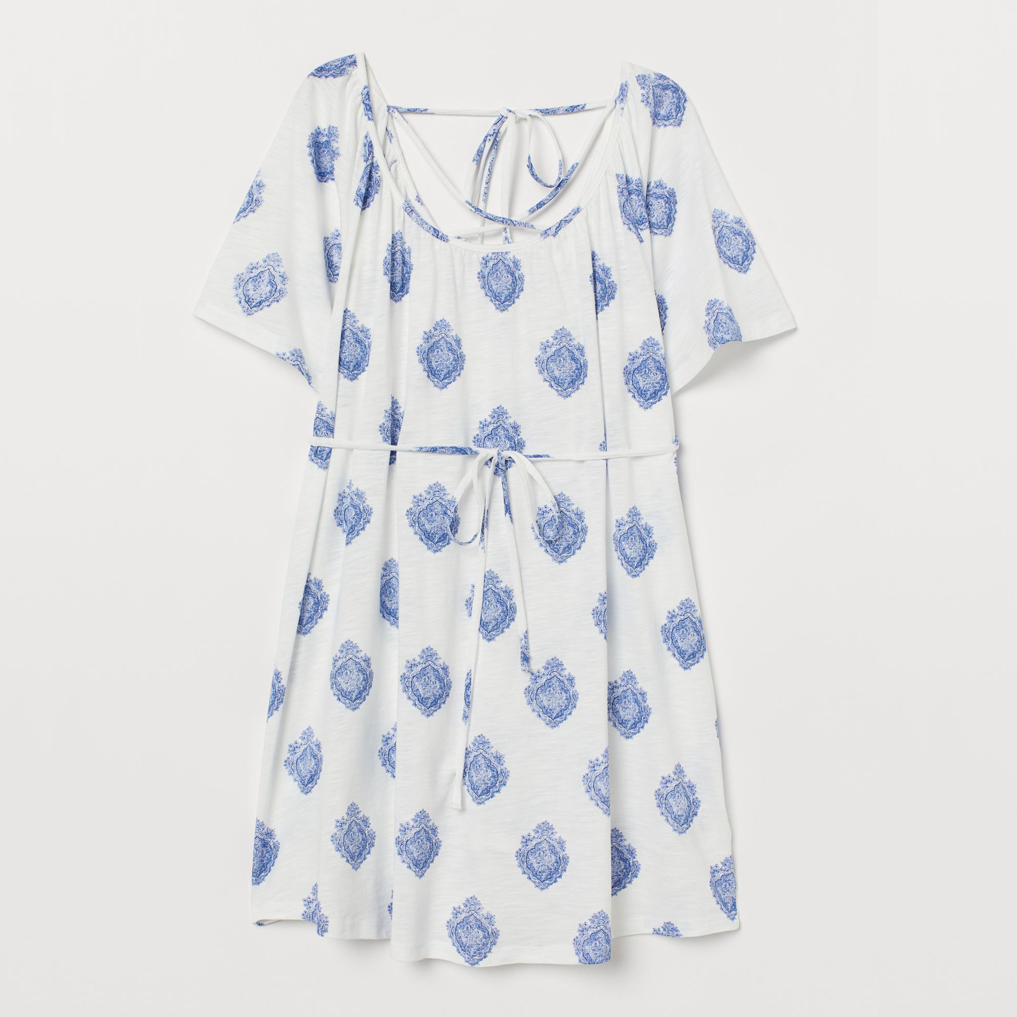 

Туника для беременных H&M 2905-7084959  Белая с синим, Туника для беременных H&M 2905-7084959 XL Белая с синим