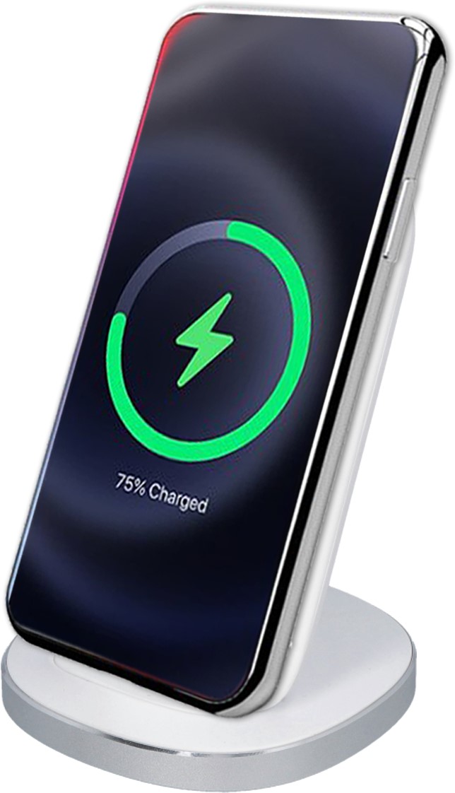 

Беспроводное зарядное устройство подставка для телефона Ailink Wireless Stand с технологией QI Белое (AI-Stand2wh)