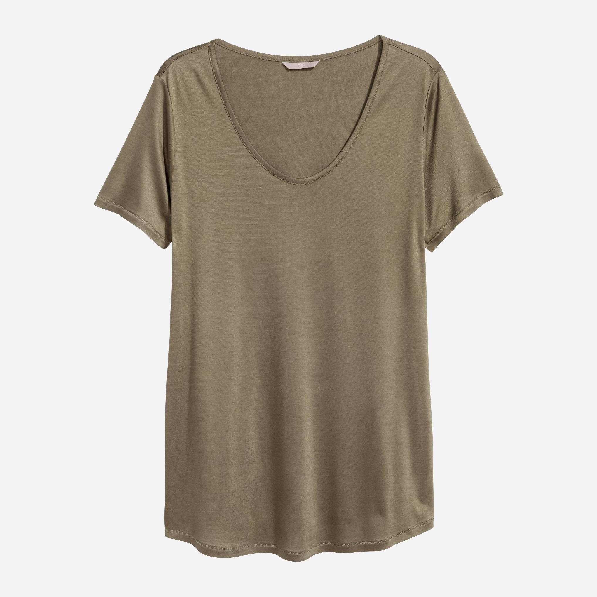 

Футболка H&M 307-2940082 XL Хаки