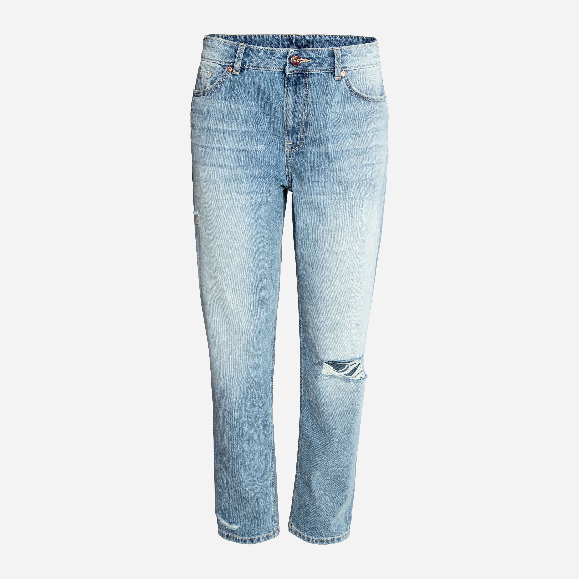 

Джинсы H&M 307-3572185 44 Светло-синие