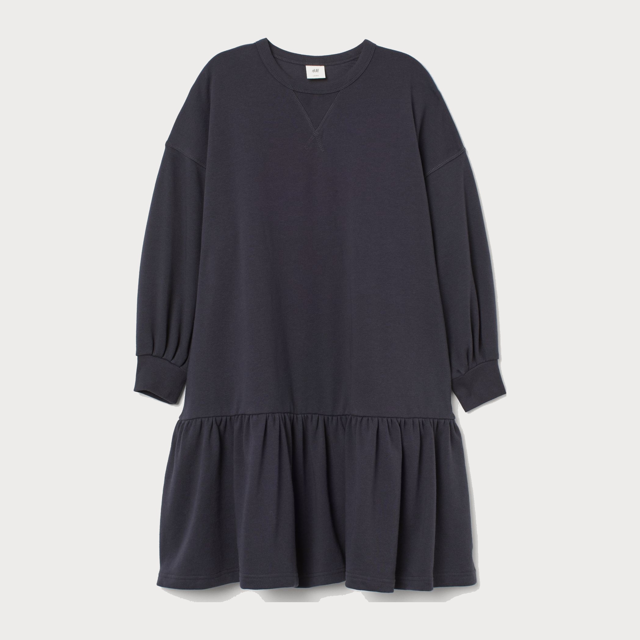 

Платье H&M 307-9030962 L Темно-серое