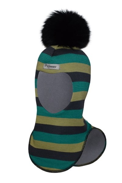 

Шлем шапка Be easy 46-49 см Графит-олива-бирюза (H10-P1-143839)