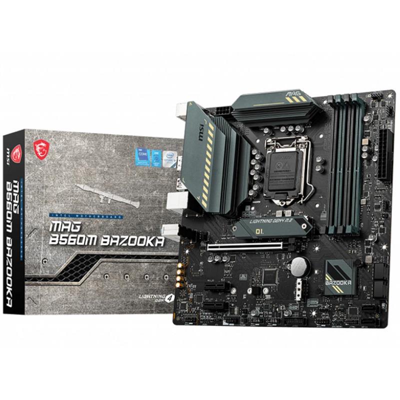 

Материнская плата MSI MAG B560M Bazooka Socket 1200