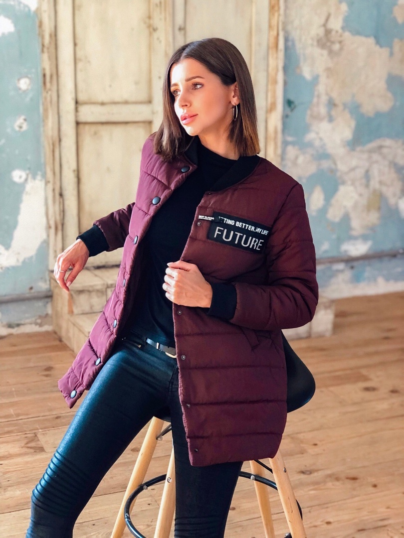 

Fashions • Куртка Future Fashions S бордовый (8879)