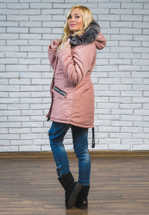 

Fashions • Парка Love Fashions 46 пудра (155/110-ве)