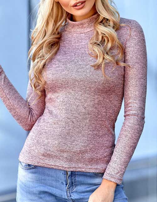

Fashions • Ангоровый гольф Ева Fashions 50-52 пудра (456-фг)