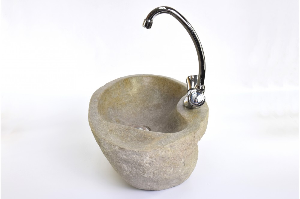 

Умивальник з натурального каменю RIVER STONE Industar s20-4050-1 48 х 32 см Асиметрична