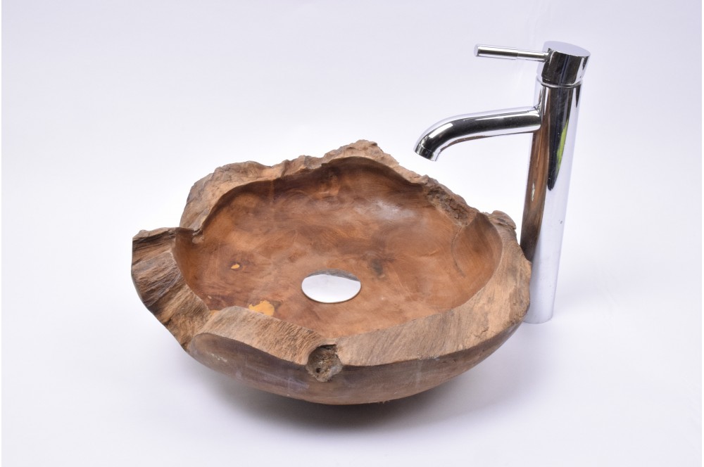 

Дерев'яний умивальник FOSSIL WOOD Industar s25-3873-1 41 х 39 см Асиметрична