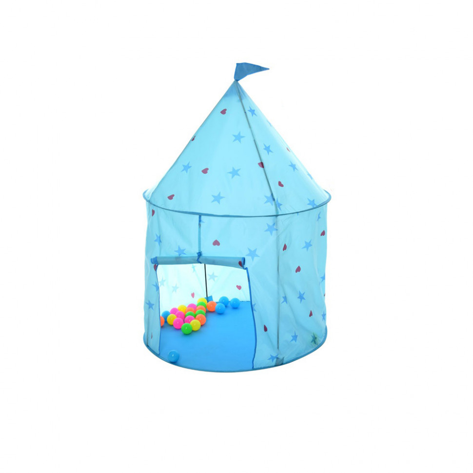 

Детская палатка METR+ в форме пирамиды M 6091-RY(Blue)