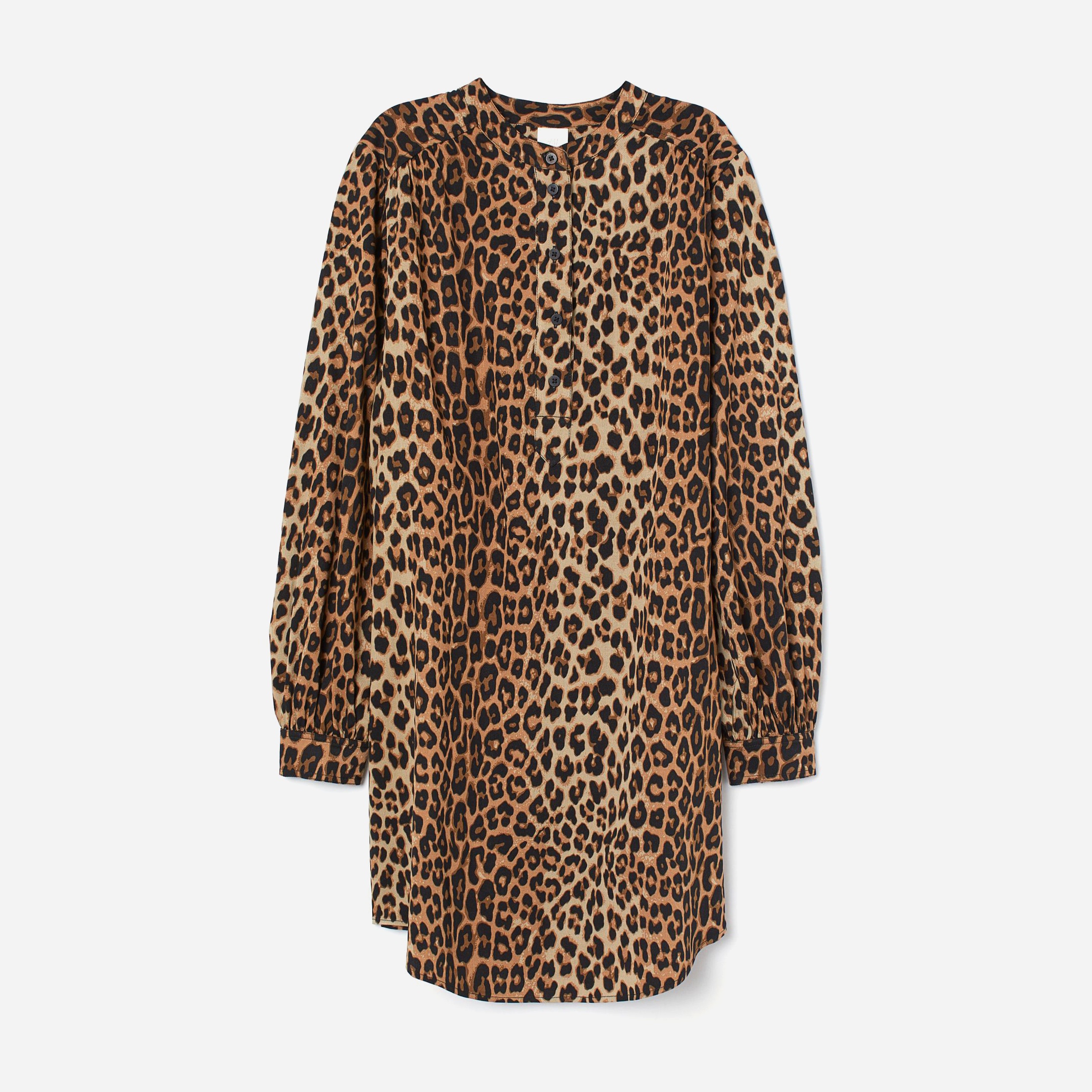 

Платье H&M 3103-8174911  Леопардовое, Платье H&M 3103-8174911 S Леопардовое