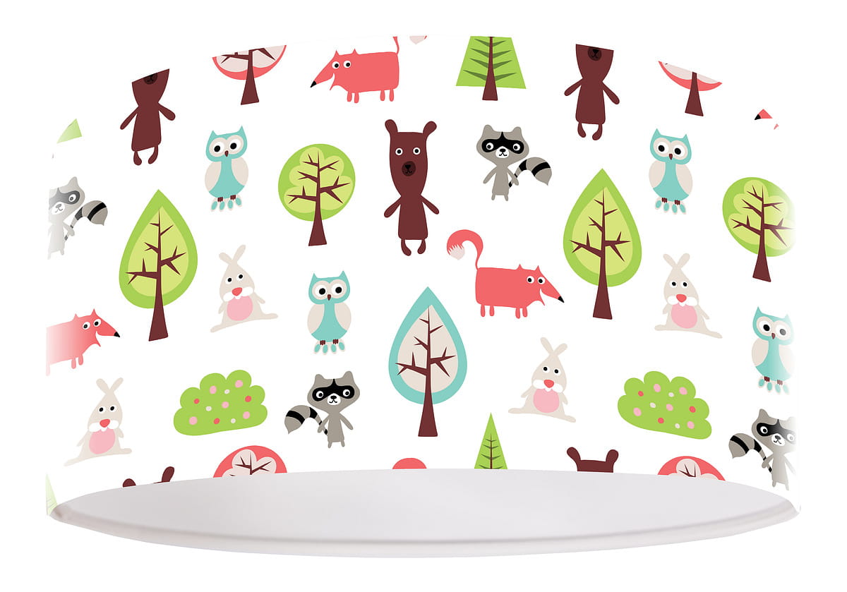 

Абажур BPS Koncept 40cm FOREST FRIENDS
