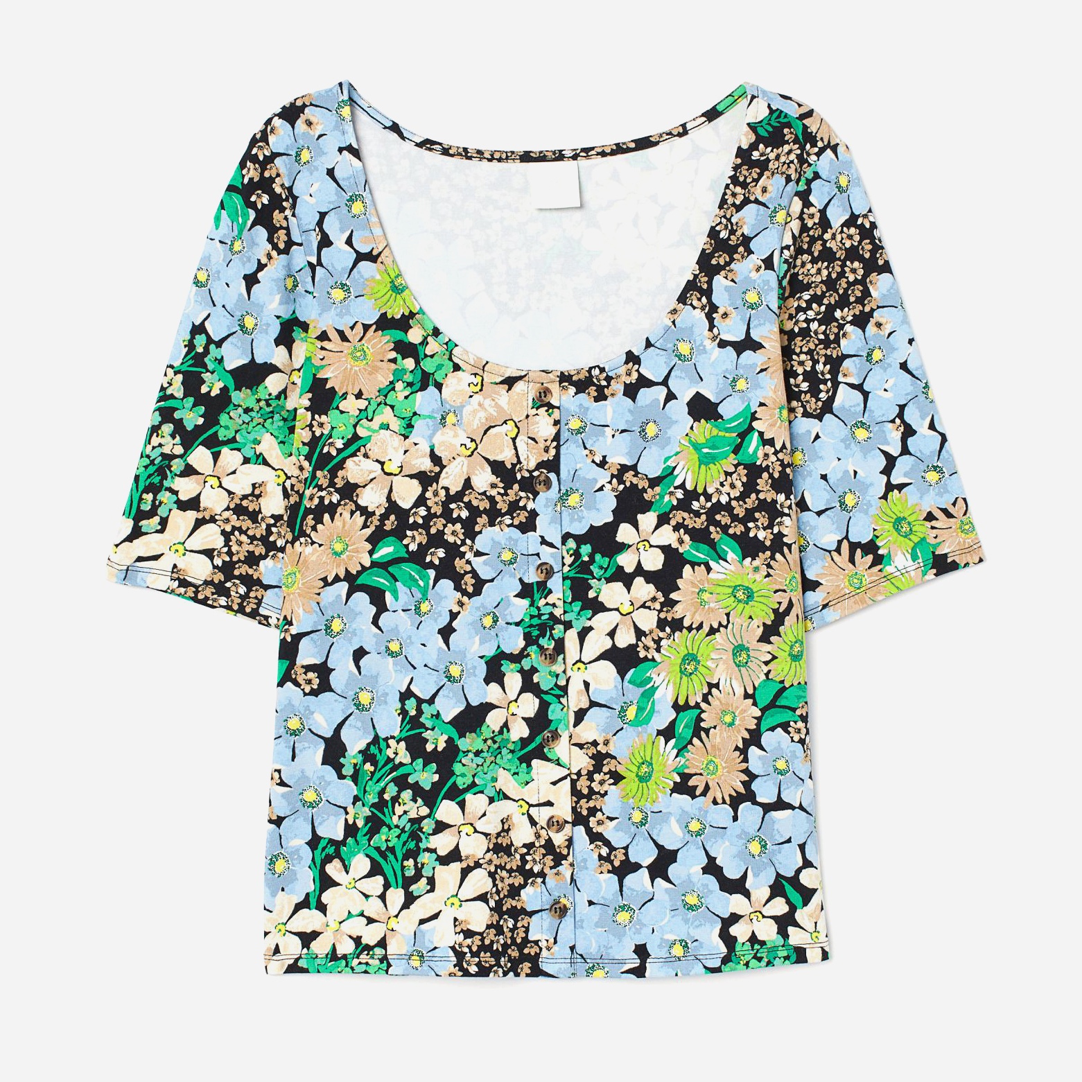 

Топ H&M 505-8323591 L Черный