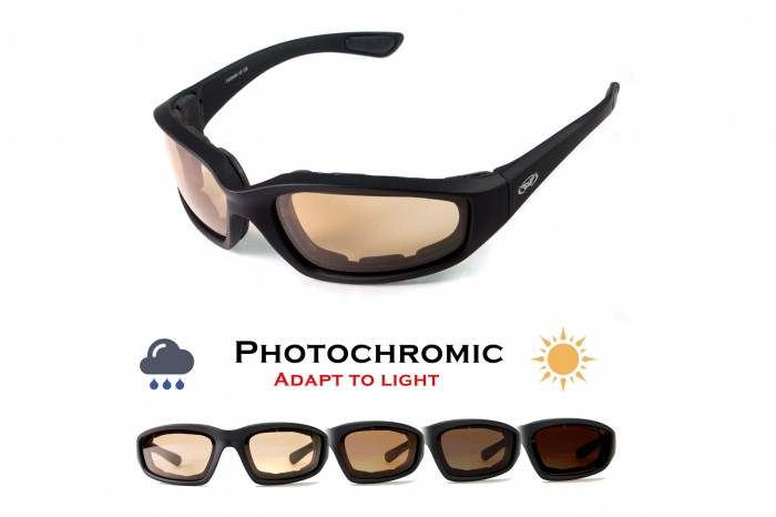 

Фотохромные очки хамелеоны Global Vision Eyewear KICKBACK 24 Sunset