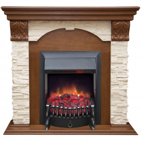 

Электрокамин Dublin Lux NT с Fobos LUX BR S/BL