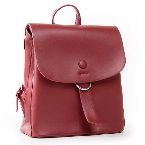 

Рюкзак из кожзама FASHION 01-04 6151 red