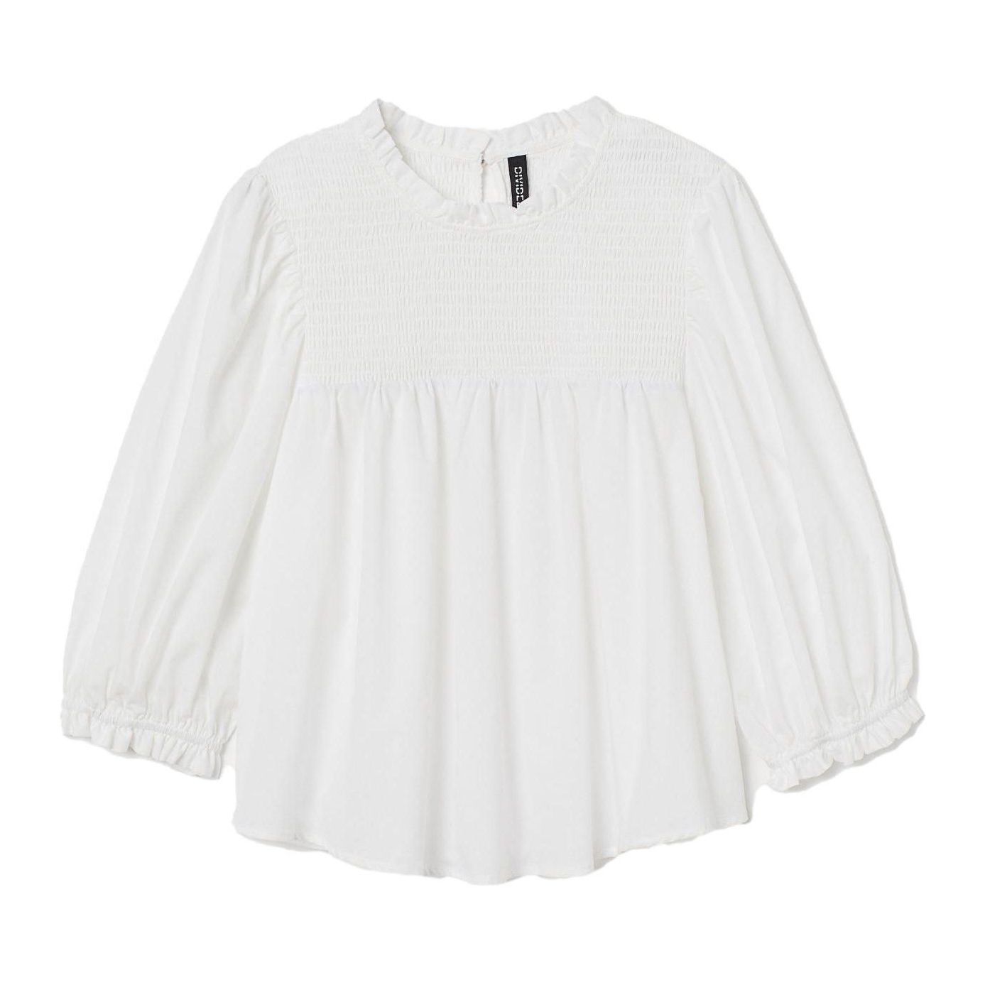 

Блузка H&M 8799562-ACTS L Белая