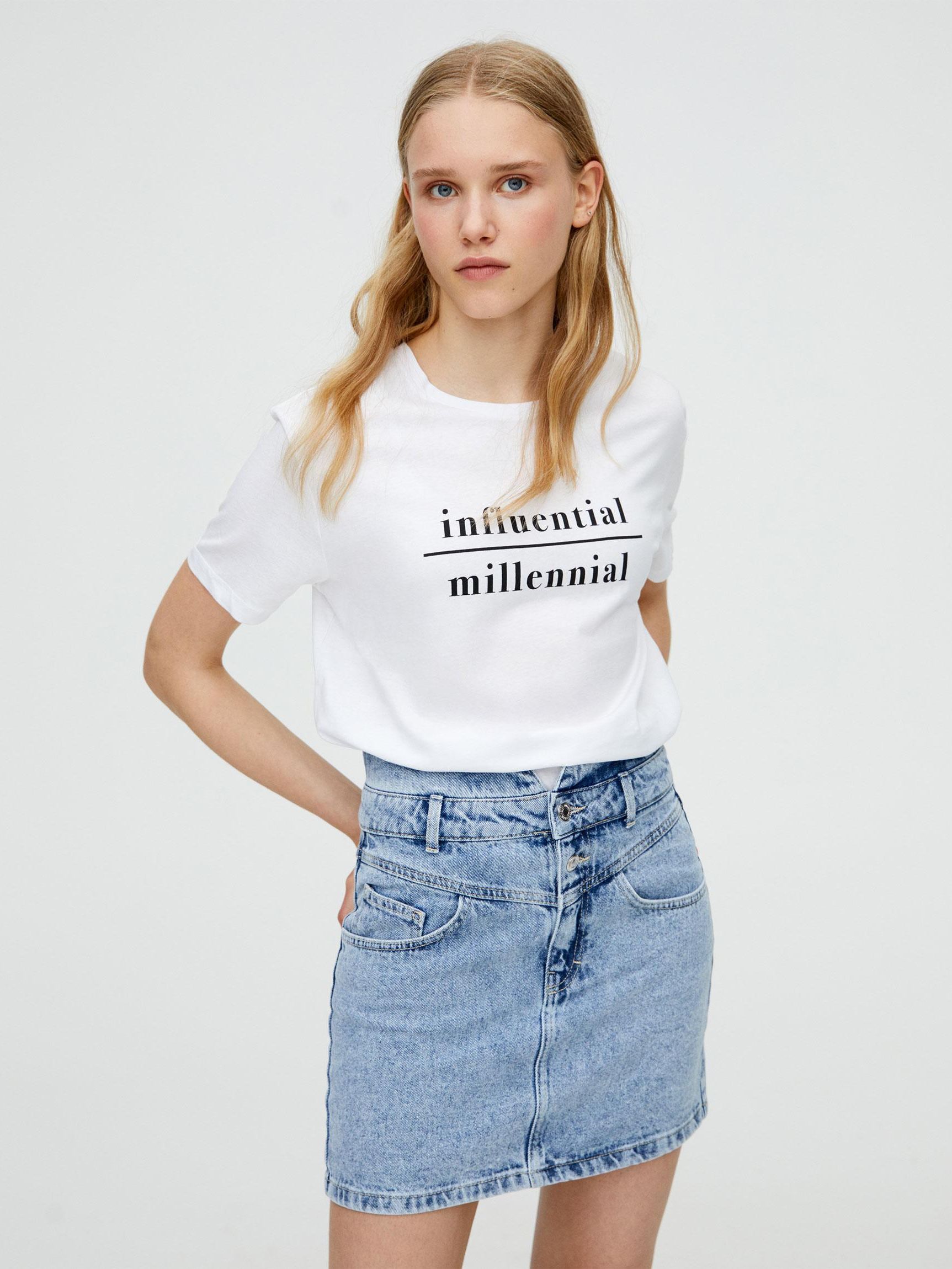 

Футболка Pull & Bear 9230/308/250-AAPT XS Белая