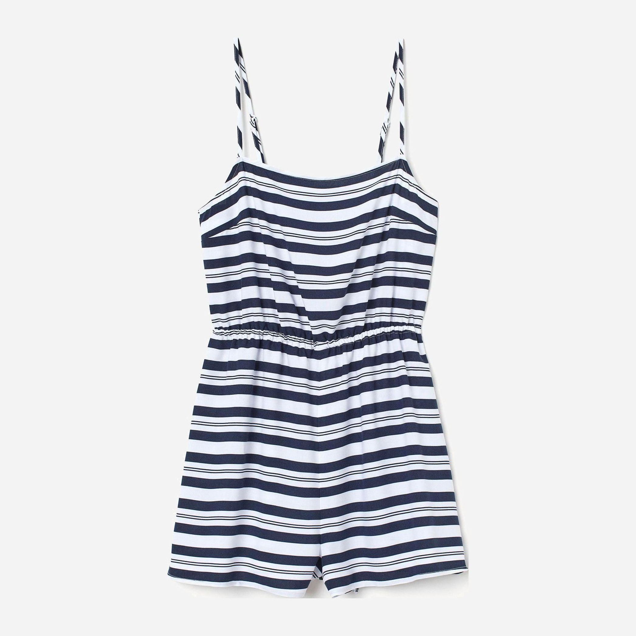 

Комбинезон H&M 7471970-ABFX 44 Темно-синий с белым