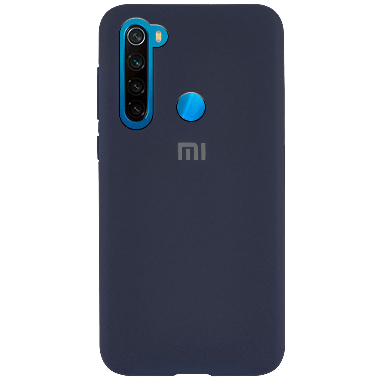 

Чехол Silicone Epik Series Full Protective для Xiaomi Redmi Note 8 Синий / Dark Blue