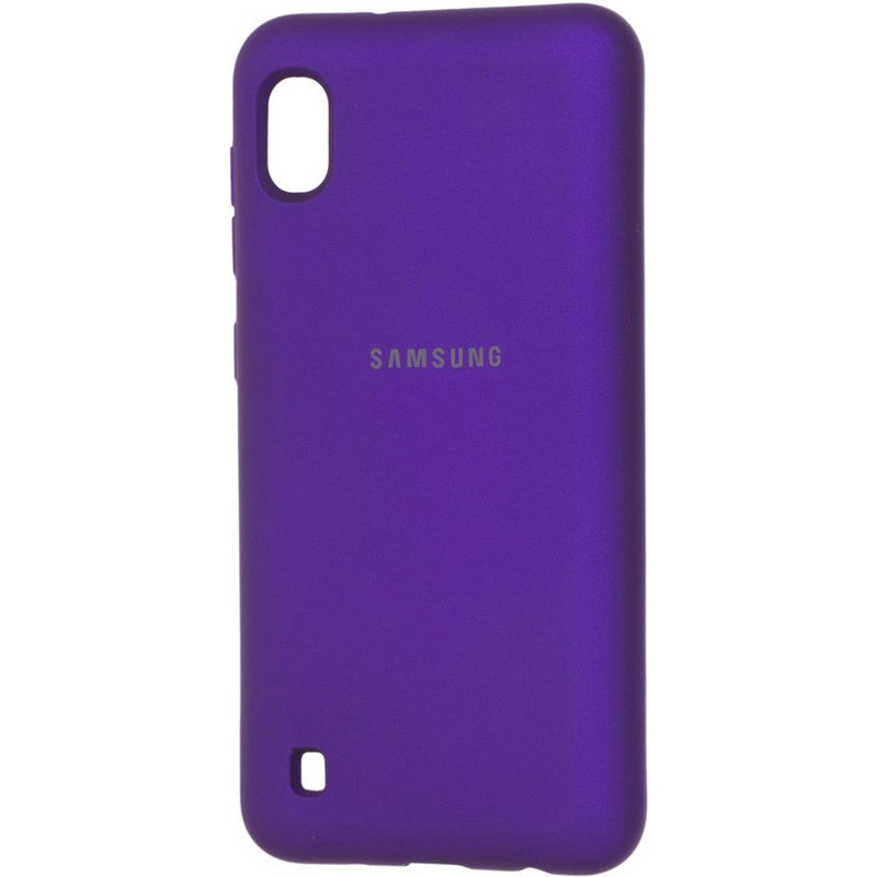 

Чехол Epik Silicone Case Full Protective для Samsung Galaxy A10 Фиолетовый / Purple