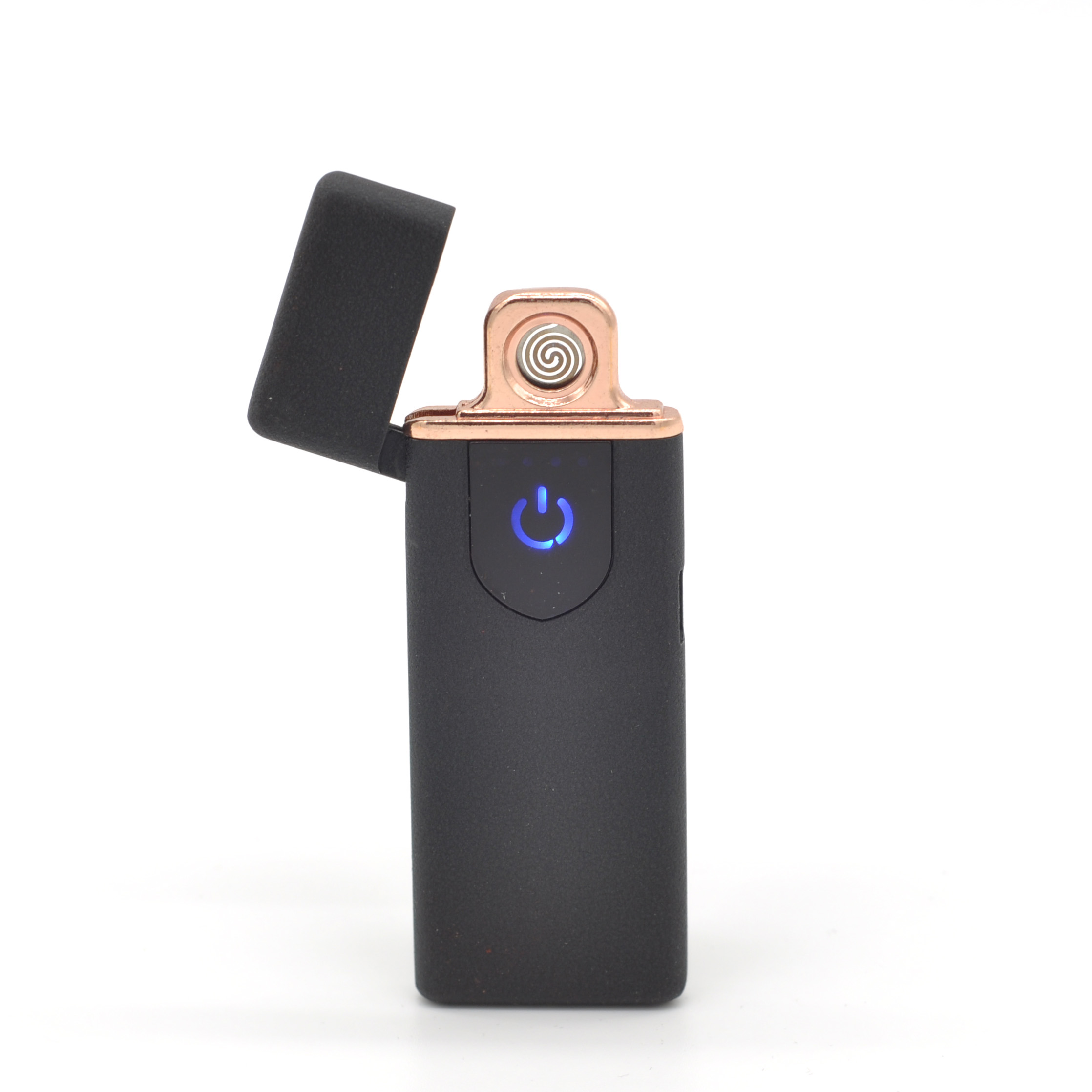 

Аккумуляторная электро USB зажигалка Lighter Slim матовая черная