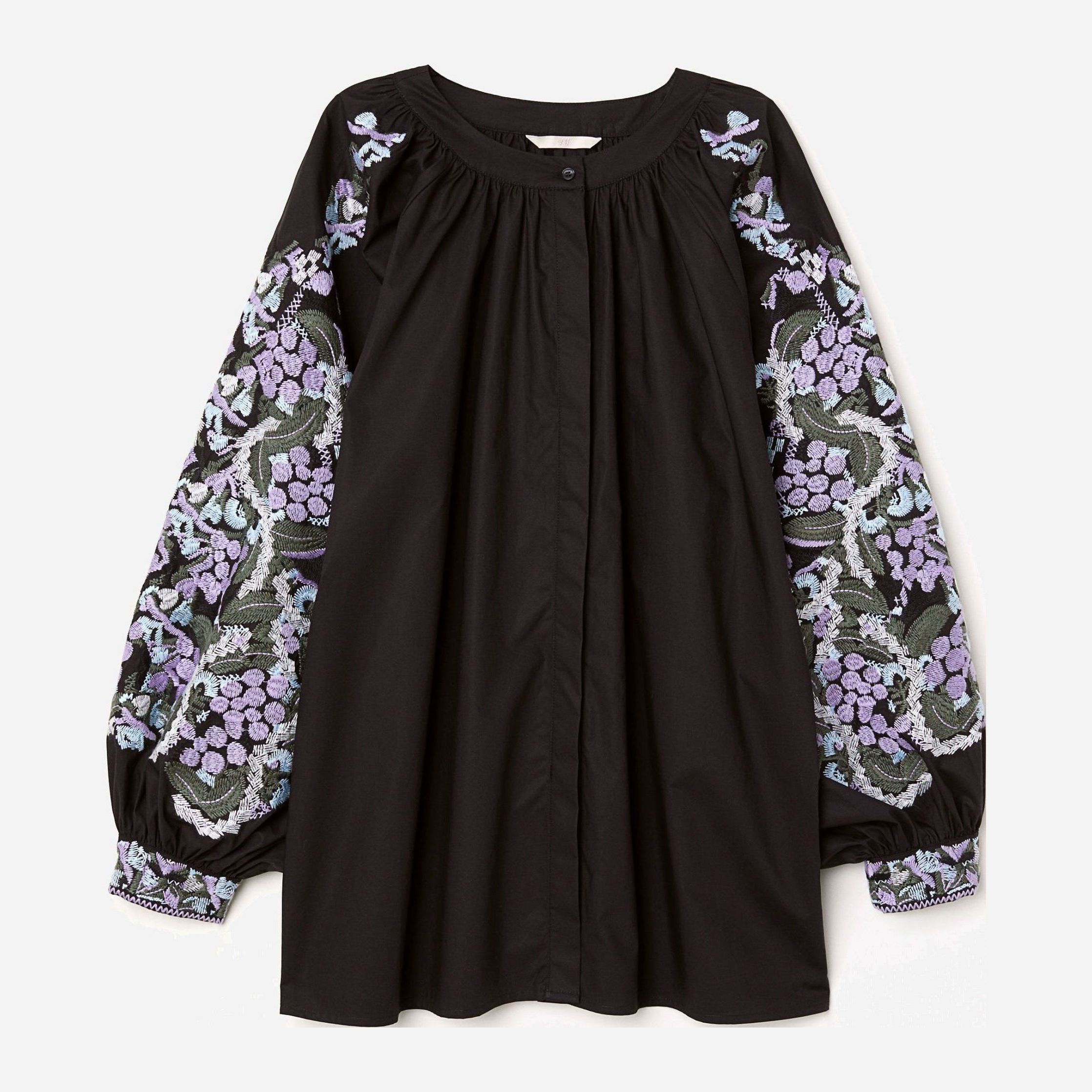 

Блузка H&M 6170877-ADMZ 38 Черная