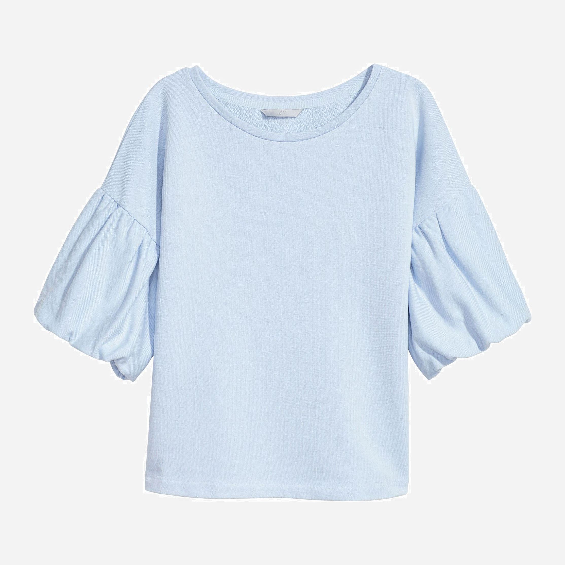 

Блузка H&M 5111676-ACUP S Голубая