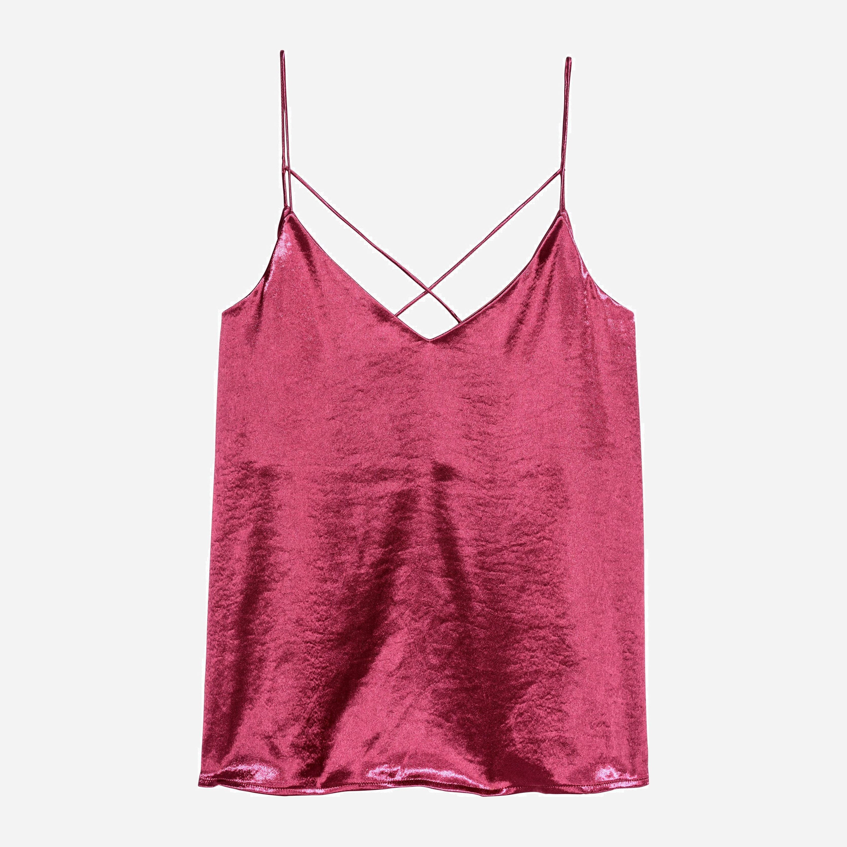 

Топ H&M 5566256-ACUK 34 Бордовый