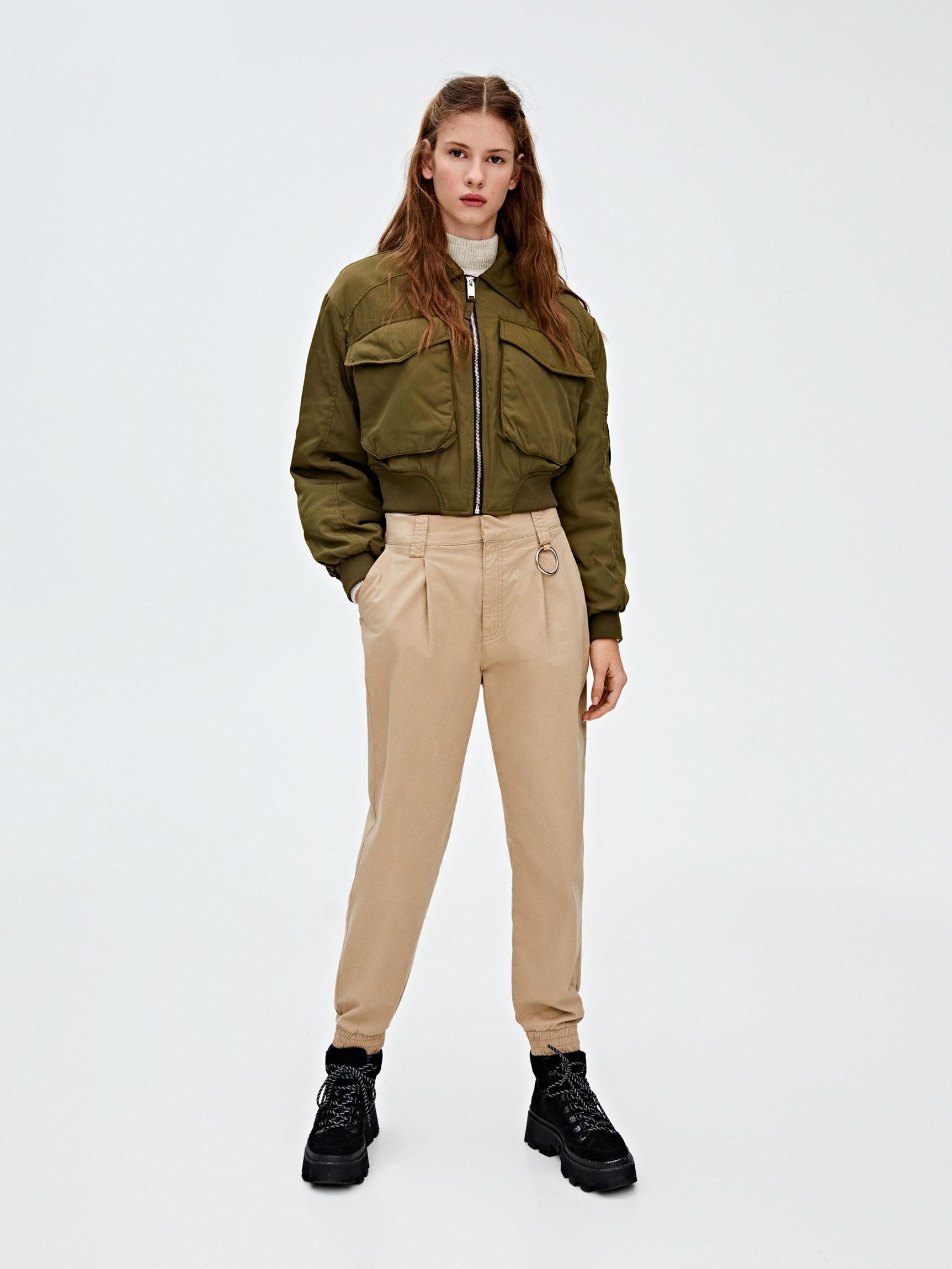 

Куртка Pull & Bear 9714/357/505-ACYC XL Хаки