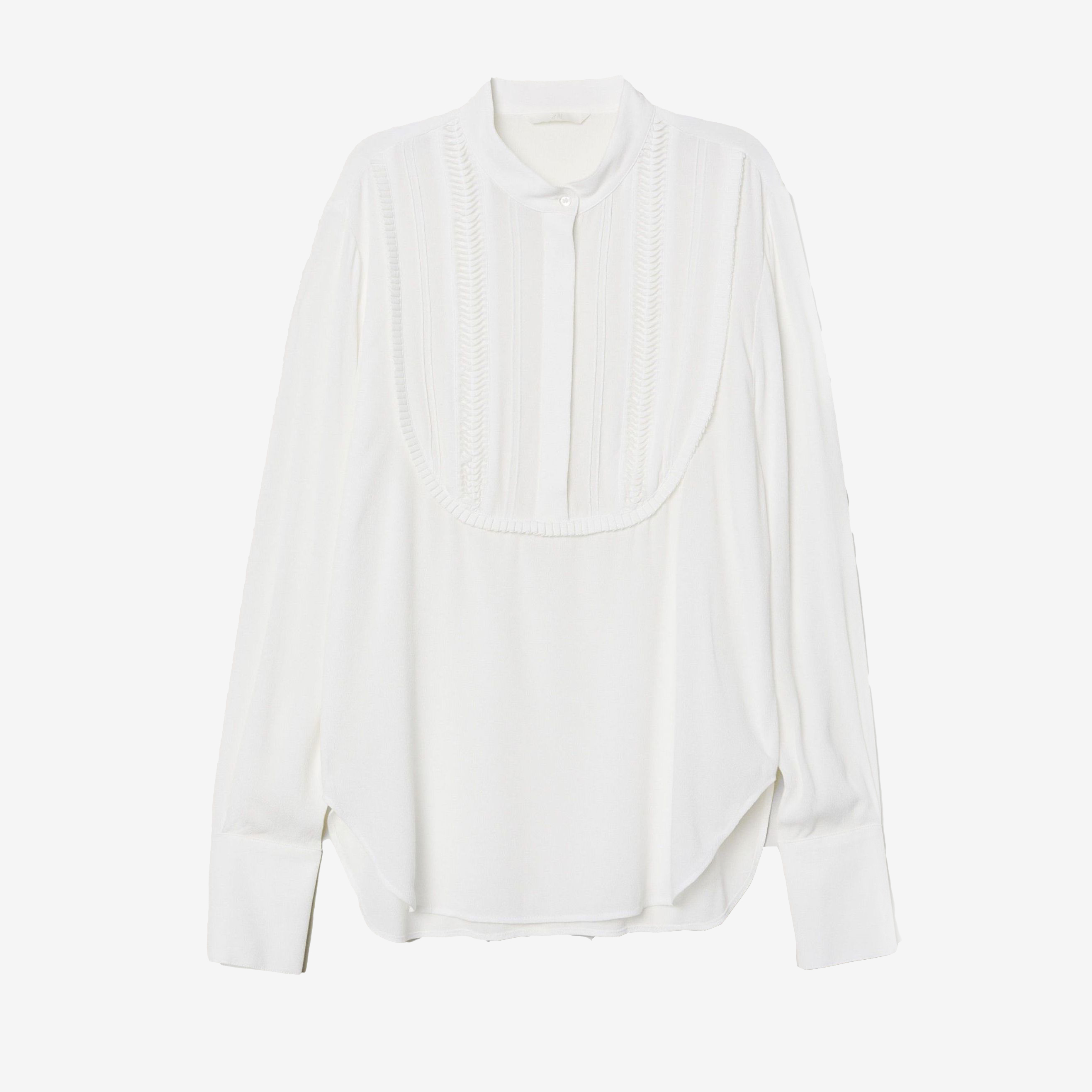 

Блузка H&M 6714978-ABAK 48 Молочная