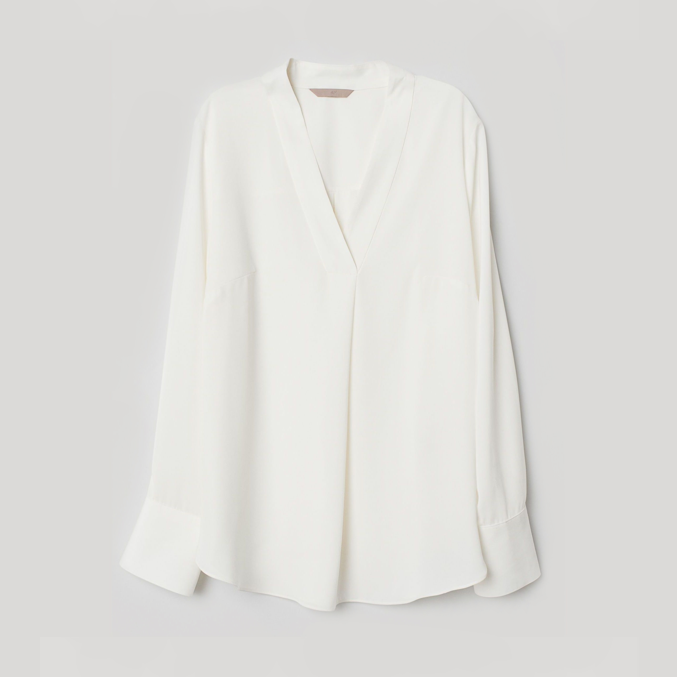 

Блузка H&M 6743109-ABAK 48 Молочная