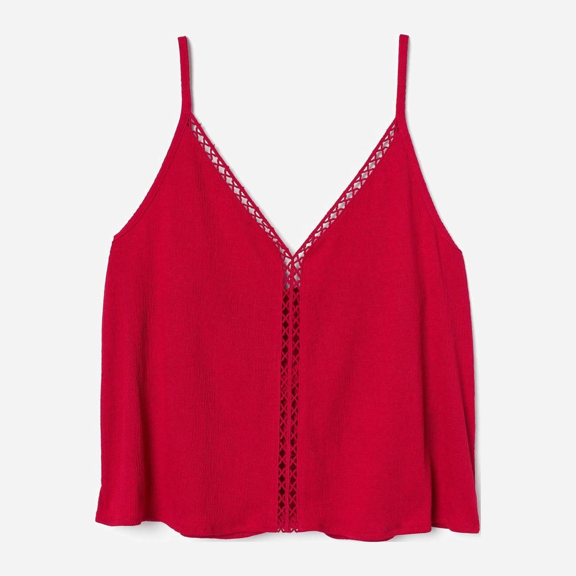 

Топ H&M 7247209-ACVF S Красный
