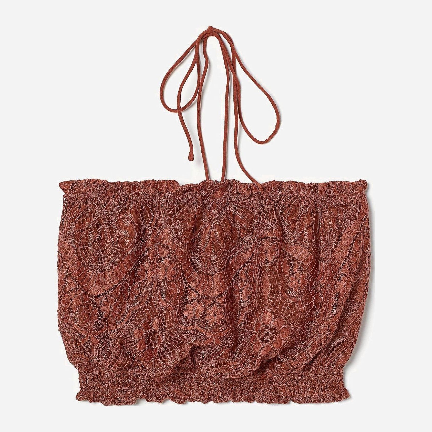 

Топ H&M 7355339-ACVE 44 Коричневый