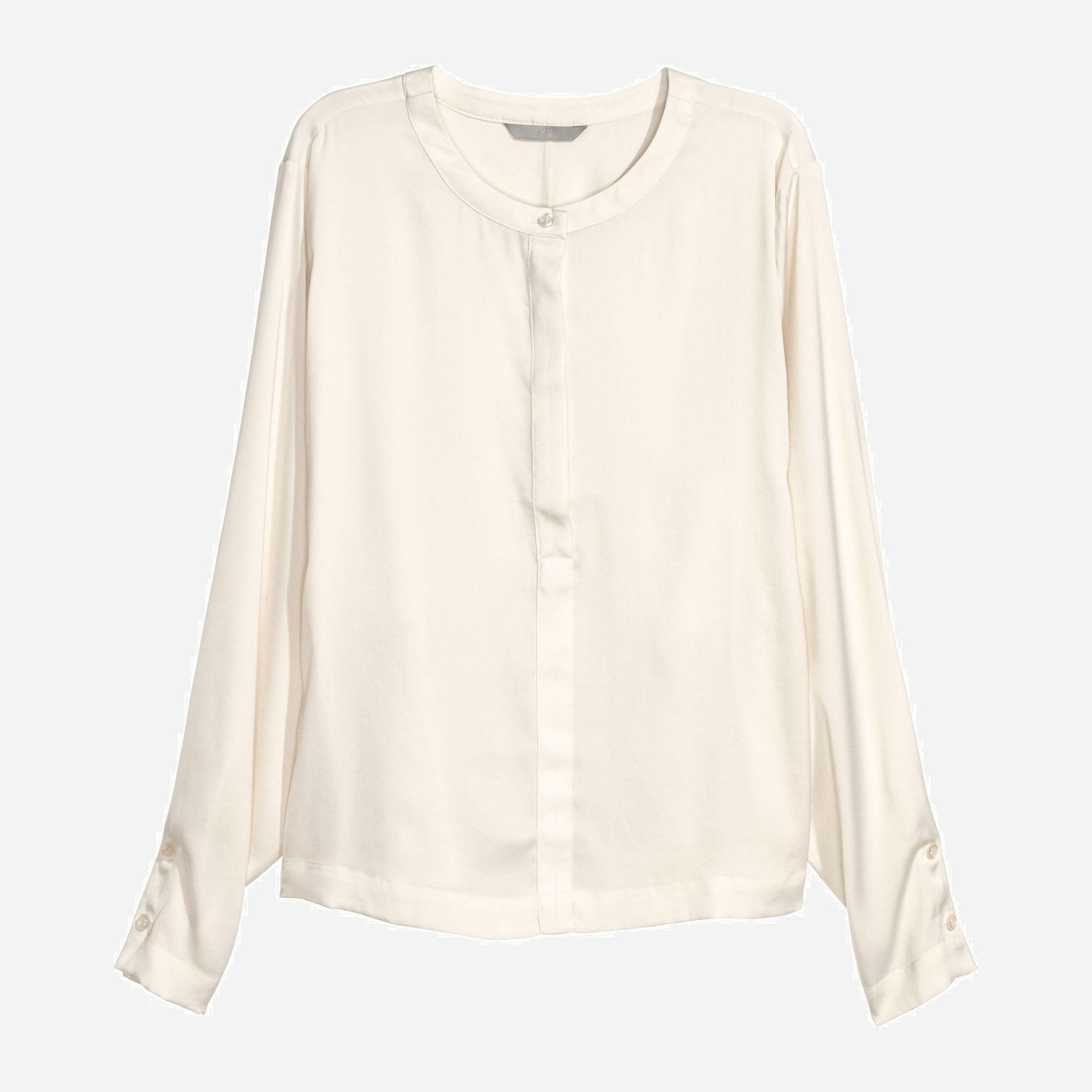 

Блузка H&M 5857506-ABAK 36 Молочная
