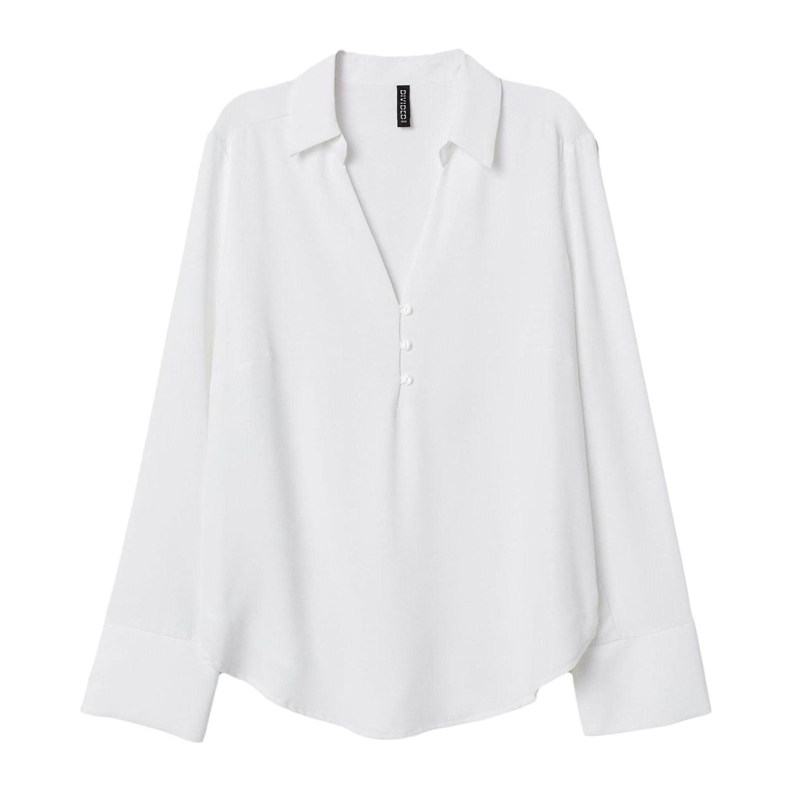 

Блузка H&M 7012779-ACTS 32 Белая