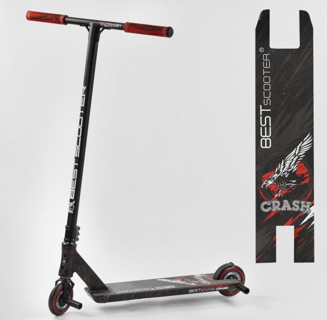 

Самокат трюковый Best Scooter красный 67839