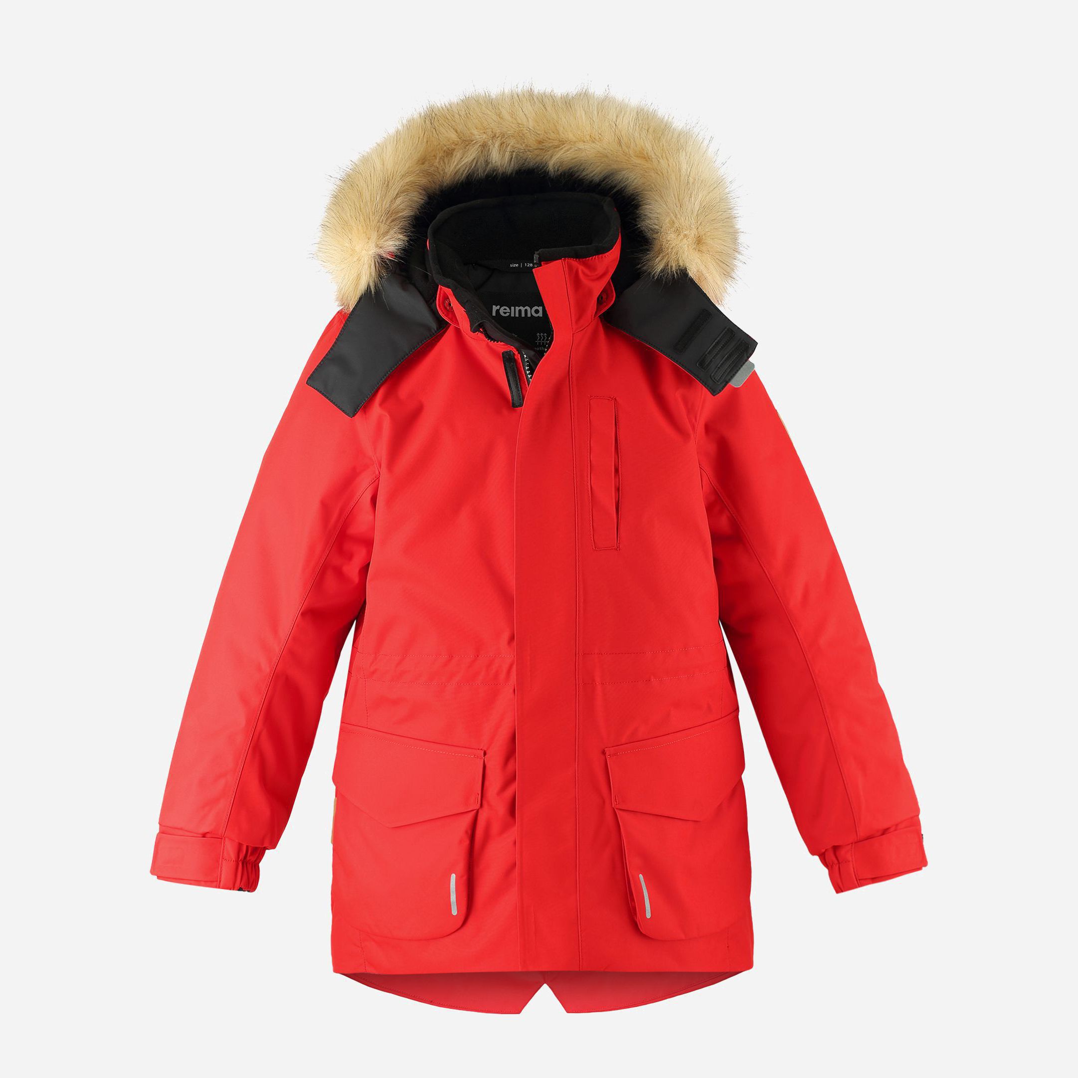 Акція на Підліткова зимова куртка-парка довга термо для хлопчика Reima Naapuri 531351-3880 146 см від Rozetka