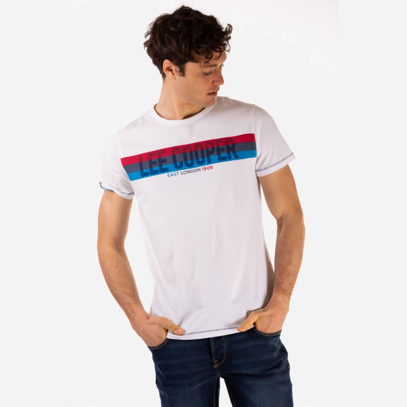 

Футболка Lee Cooper 10196120-13 XL White