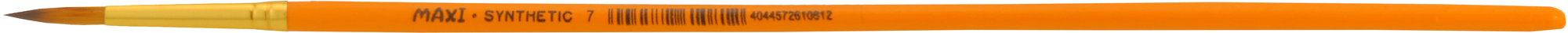 

Набор кистей Maxi круглых № 7 ворс синтетический длинная ручка 12 шт (MX61081)