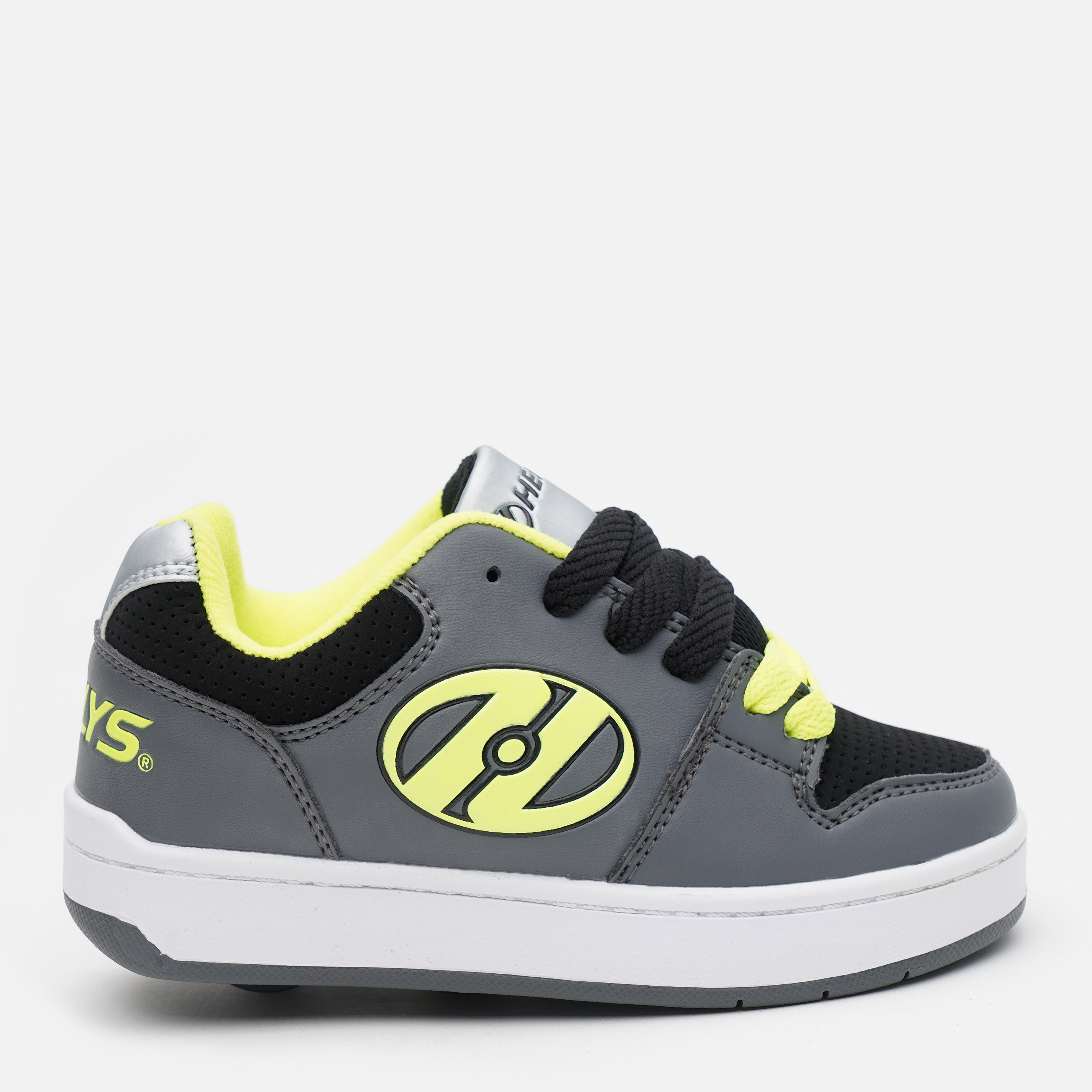 

Роликовые кроссовки Heelys Cement 2-Wheel 771084 33 20 см Charcoal/Black/Bright Yellow