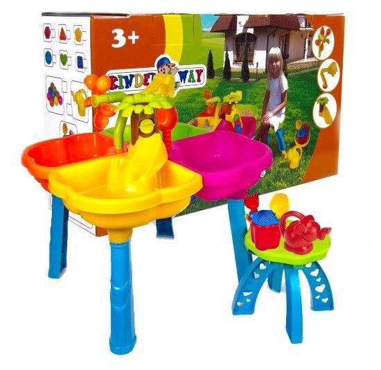 

Столик для песка Kinderway с аксессуарами набор для песочницы 01-121-1