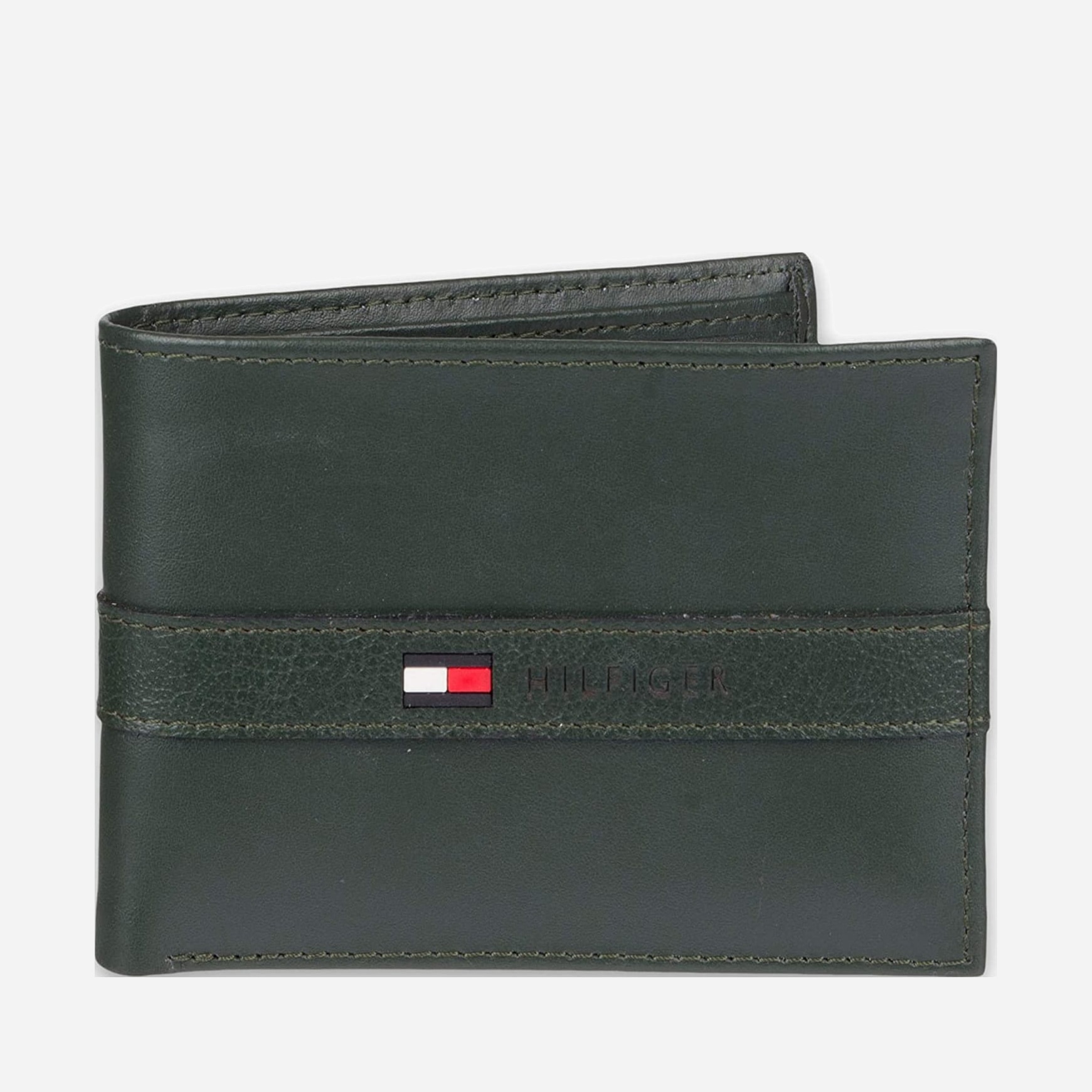 

Портмоне мужское кожаное Tommy Hilfiger 274640617 Зеленый