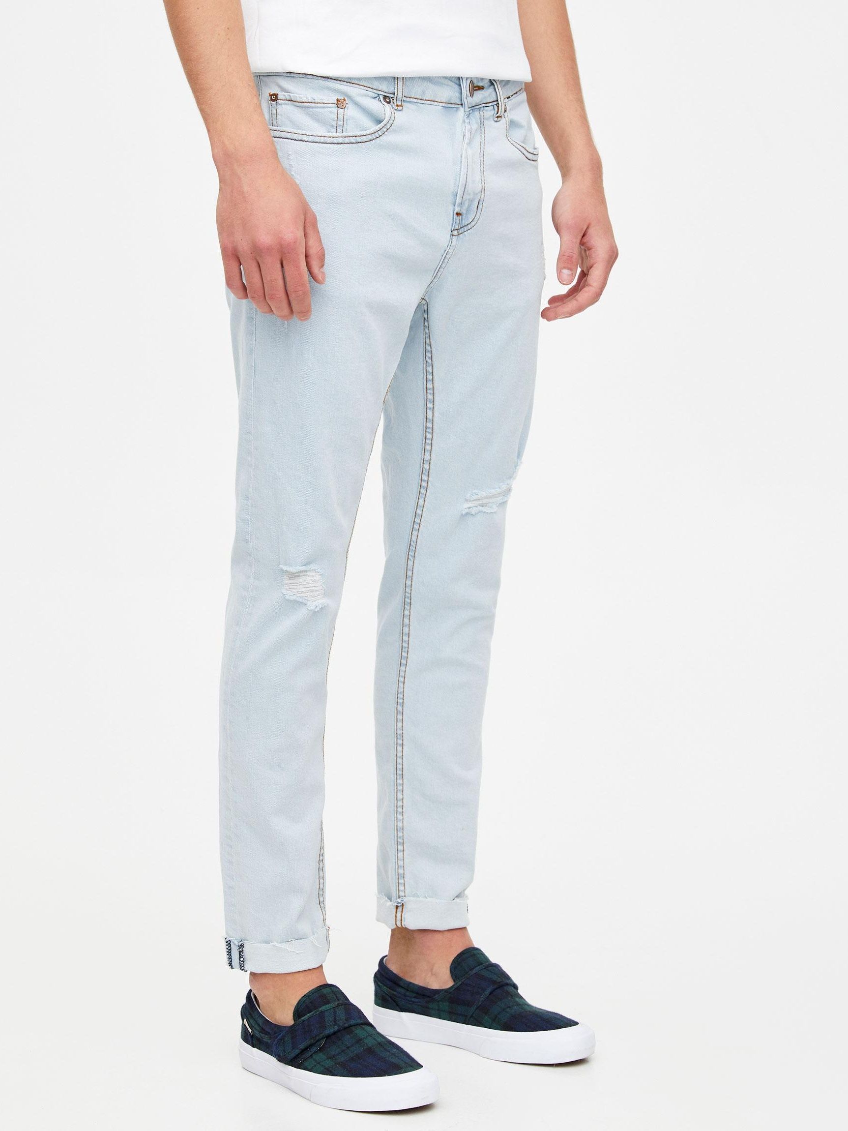 

Джинсы Pull & Bear 5689/503/441 46 Голубой джинс
