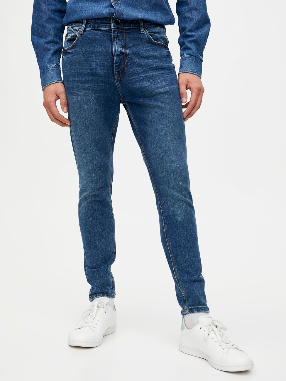 

Джинсы Pull & Bear 9687/571/407  Синие, Джинсы Pull & Bear 9687/571/407 48 Синие