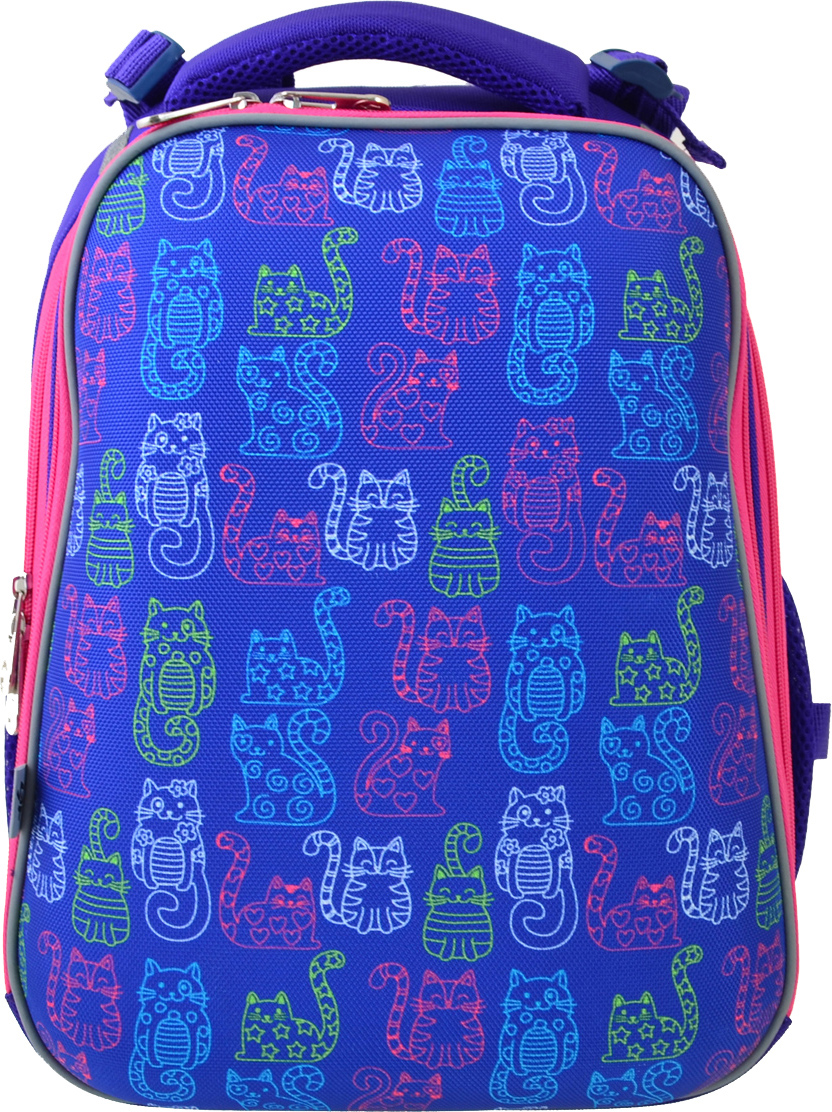 

Рюкзак школьный Yes H-12-1 Kotomaniya blue 38х29x15 (5056137105854) (554486)