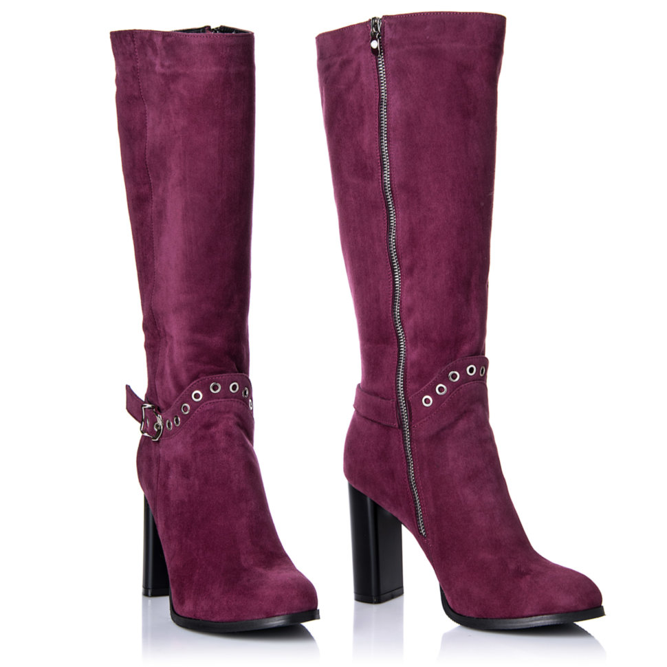 

Сапоги Rivadi 2280 39(26см) Бордовая замша