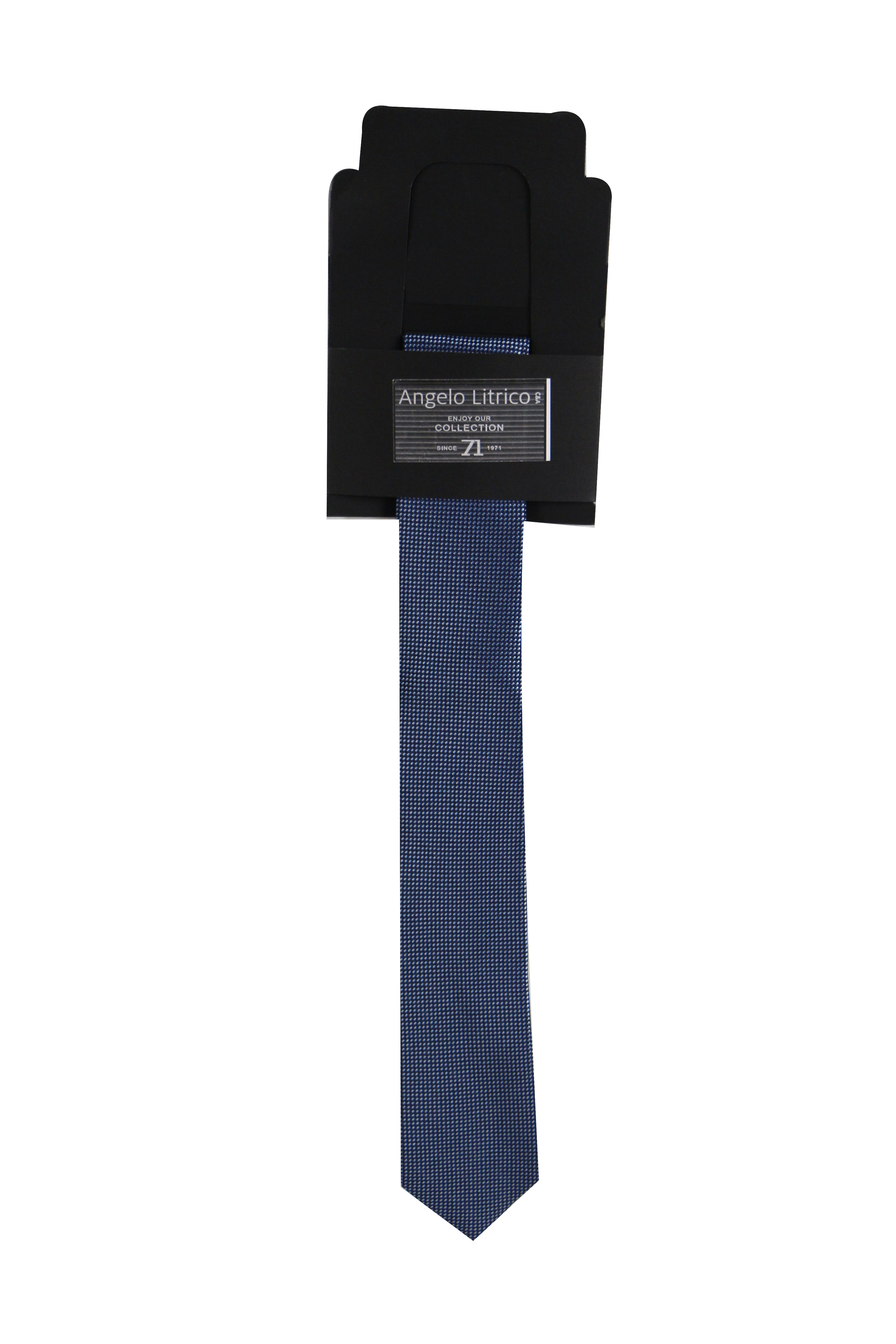 

Галстук в клеточку C&A голубой-темно синий WE-470005