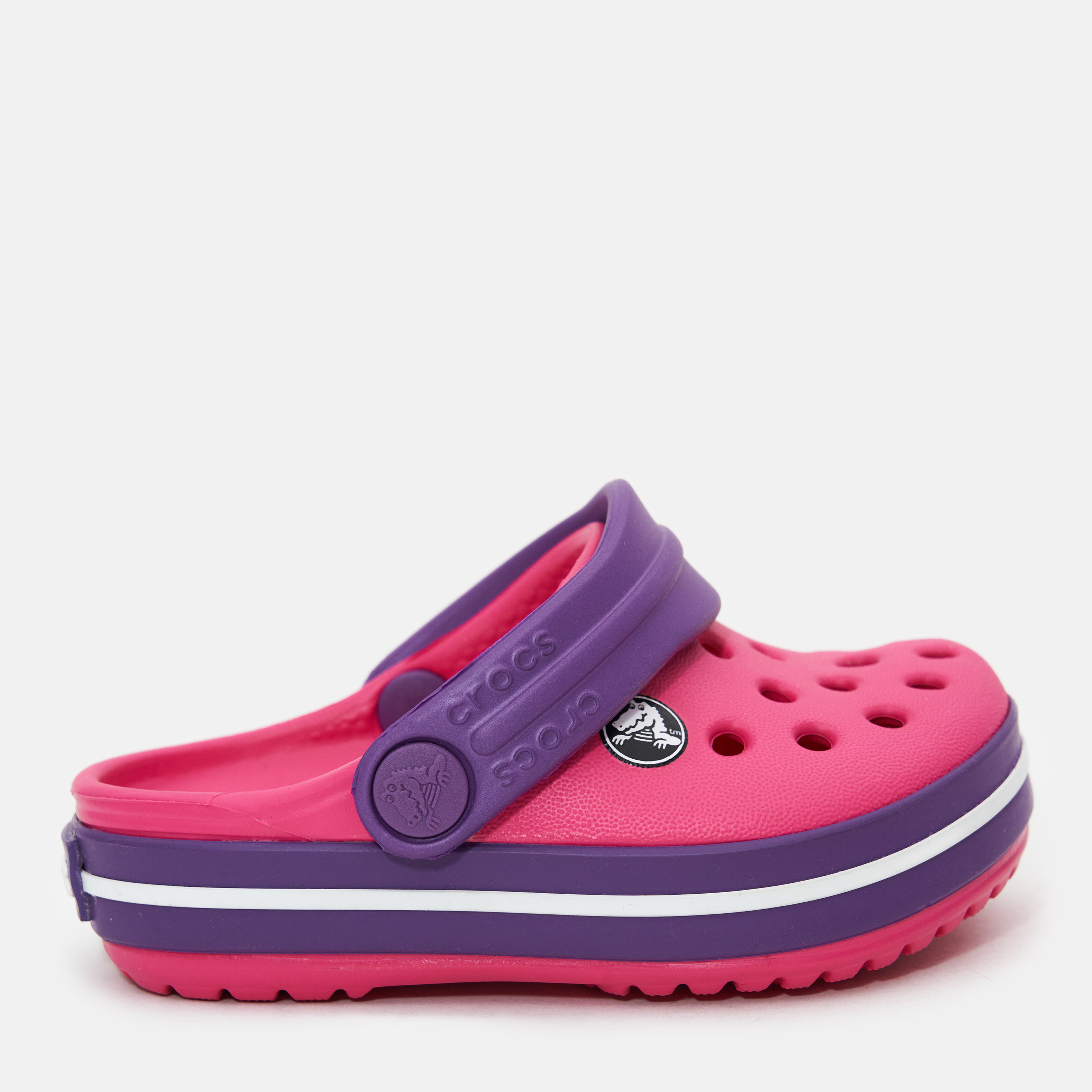

Кроксы Crocs Crocband Clog Kids 204537-60O-C4 19-20 11.5 см Розовые с фиолетовым (191448113084_9001049392102)