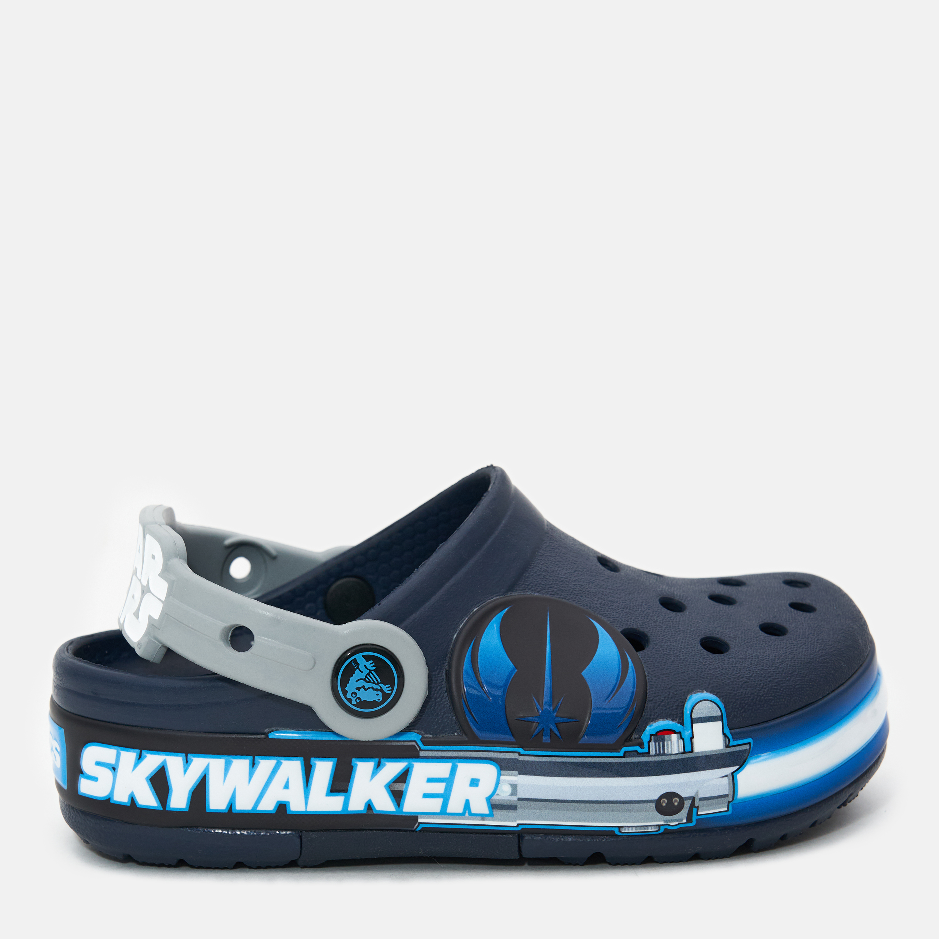 

Кроксы Crocs Fun Lab Lights Clog Luke Skywalker Kids 206280-C10 27 16.6 см Navy